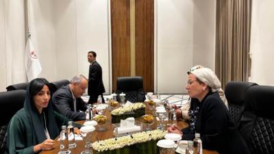 وزيرة البيئة تلتقى رئيس الاتحاد الدولي لحماية الطبيعة لبحث سبل التعاون