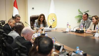 وزيرة التنمية المحلية تتابع مع البنك الدولي مستجدات برنامج تنمية الصعيد