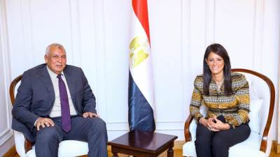 وزيرة التخطيط تلتقي محافظ الوادي الجديد لمتابعة تنفيذ مشروعات الخطة الاستثمارية 2024/2025