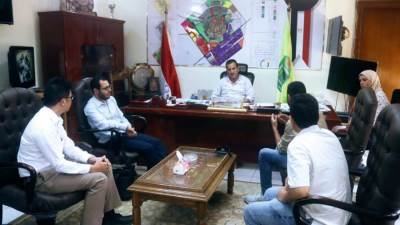 علاء عبد اللاه  يلتقي ممثلي شركة Otuska اليابانية لبحث سبل التعاون