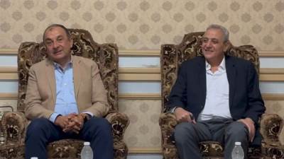 وزير قطاع الأعمال يلتقي محافظ الغربية ونواب البرلمان