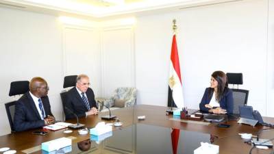 وزيرة التخطيط تبحث سبل التعاون مع بنك التنمية الأفريقي للشرق الأوسط