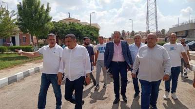 أشرف فتحي يتفقد محطات مياه الشرب والصرف الصحي بمدينة الصالحية الجديدة
