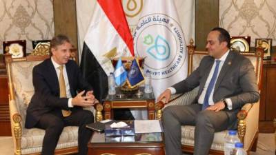 رئيس الرعاية الصحية يلتقي ممثل برنامج الأمم المتحدة الإنمائي UNDP