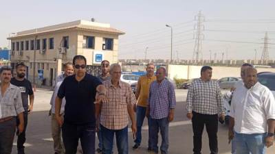 جولة مرورية لنائب رئيس جهاز مدينة ٦ أكتوبر بالمنطقة الصناعية "صور"