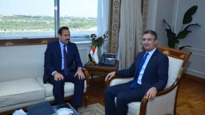 وزير التموين يلتقي الرئيس التنفيذي لجهاز مستقبل مصر للتنمية المستدامة