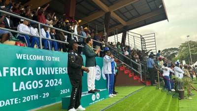 وزير الشباب والرياضة يشهد افتتاح دورة الألعاب الأفريقية للرياضة الجامعية بنيجيريا