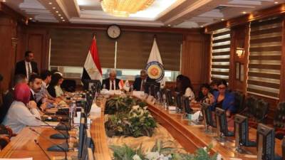 وزير التعليم العالي يبحث سُبل تعزيز التعاون مع وفد منظمة العمل الدولية