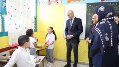 وزير التربية والتعليم ومحافظ كفر الشيخ يتفقدان عدداً من المدارس بالمحافظة