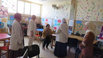 نائب وزير الصحة والسكان تتفقد مستشفى العامرية  والمركز الصحي ببرج العرب