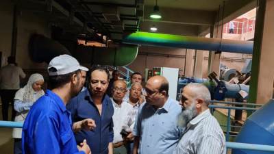 محمد مصطفى: جارٍ تنفيذ محطة تنقية مياه الشرب الجديدة بمدينة 6 أكتوبر بطاقة إجمالية 1600000متر مكعب/ يوميا