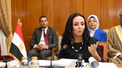 وزيرة التضامن تشارك في اجتماعات المكتب التنفيذي لمجلس وزراء الشؤون الاجتماعية العرب