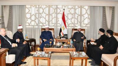 وزير الأوقاف يعقد الاجتماع التمهيدي لتنسيق الأعمال المشتركة بين أتباع الديانات المختلفة