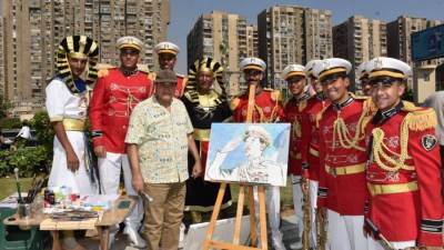 وزارة الثقافة تبدأ احتفالات نصر أكتوبر بورش فنية تفاعلية لقطاع الفنون التشكيلية