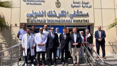 الهيئة العامة للرعاية الصحية تستقبل القنصل الياباني والملحق الطبي بالسفارة اليابانية