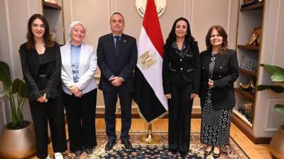 وزيرة التضامن الاجتماعي تلتقي الممثل المقيم الجديد لصندوق الأمم المتحدة للسكان