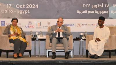 وزير الري يرأس إجتماع اللجنة الاستشارية الفنية لمجلس وزراء المياه الأفارقة