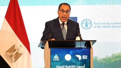 رئيس الوزراء يشارك في فعاليات الجلسة الافتتاحية لأسبوع القاهرة السابع للمياه