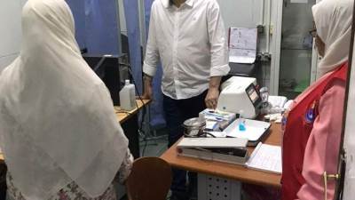 نائب وزير الصحة يتفقد بشكل مفاجئ مركزي صحة المعصرة وطرة