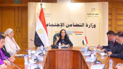 وزيرة التضامن تترأس اجتماع الجنة التنسيقية المشتركة مع المجلس القومي للطفولة