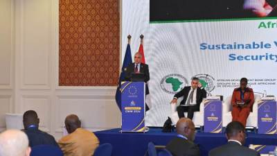 وزير الري فى جلسة إطلاق مبادرة ترابط المياه والغذاء والطاقة والنظم البيئية في إفريقيا