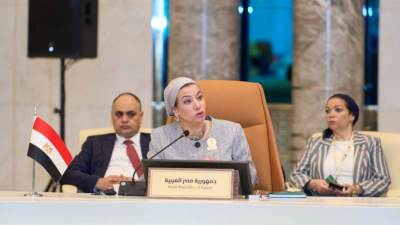 وزيرة البيئة تشارك فى الاجتماع الوزاري الأول لمبادرة الشرق الأوسط الأخضر