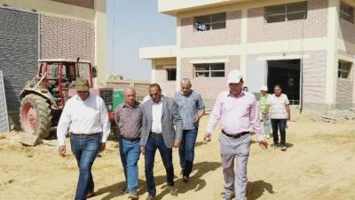 طارق الرفاعي يتفقد المشروعات الجارية بمنظومة مياه الشرب والصرف الصحي بمدينة بدر