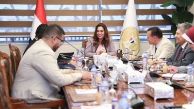 وزيرة التنمية المحلية تبحث مع جمعية رسالة للأعمال الخيرية مجالات التعاون