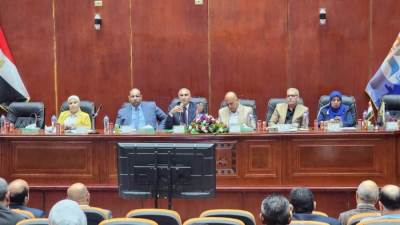 أمين غنيم يترأس اجتماع اللجنة التنسيقية العليا لأجهزة المدن الجديدة