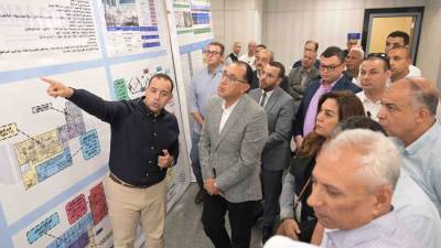 رئيس الوزراء يتفقد مشروع تطوير مستشفى العدوة المركزي