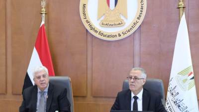 وزير التعليم العالى يرأس اجتماع مجلس الجامعات الأهلية