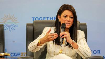 وزيرة التخطيط تعقد جلسة مباحثات موسعة مع رئيس مجموعة البنك الدولي