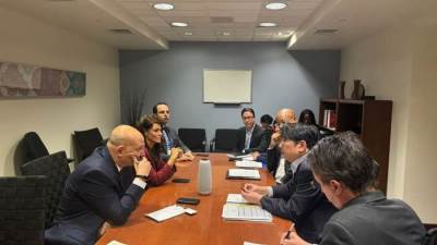 وزيرة التخطيط تلتقي رئيس مؤسسة التمويل الدولية IFC