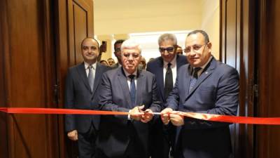 وزير التعليم العالي يفتتح عددًا من المشروعات التعليمية والصحية بجامعة الإسكندرية