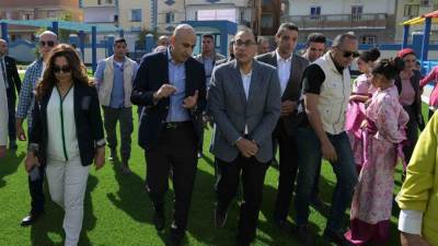 رئيس الوزراء يتفقد المدرسة المصرية اليابانية السلام 2 بحي عتاقة