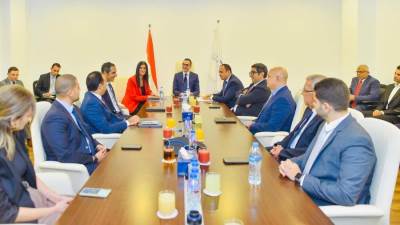 وزير الاستثمار والتجارة الخارجية يلتقي أعضاء صندوق مصر السيادي