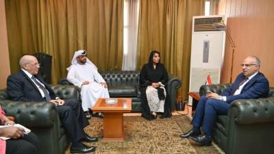 وزير الري يلتقى سفيرة دولة الإمارات بالقاهرة