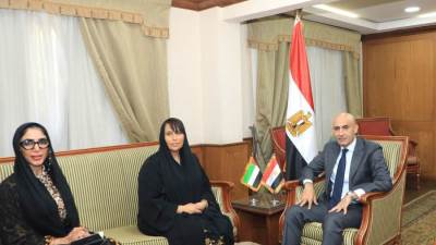 وزير التعليم يستقبل سفيرة دولة الإمارات بالقاهرة لبحث سبل تعزيز التعاون