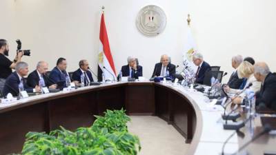 وزير التعليم العالي يستقبل  الأمين العام لاتحاد الجامعات العربية