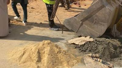 جهاز أكتوبر الجديدة ينفذ 11 قرار إزالة لمخالفات بناء بمنطقة ابني بيتك