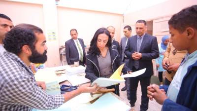 وزيرة التضامن الاجتماعي تجري جولة مفاجئة لمجمع الدفاع الاجتماعي لرعاية الأطفال