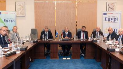 سويلم يشارك فى ورشة عمل مستقبل منظومة إعادة استخدام المياه واستدامة الزراعة