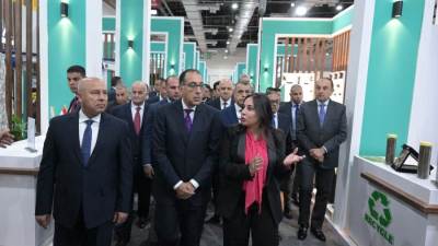 رئيس الوزراء يشهد افتتاح المعرض المُصاحب للملتقى والمعرض الدولي للصناعة