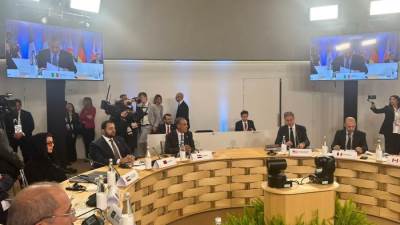 وزير الخارجية والهجرة يشارك في اجتماع وزراء خارجية مجموعة الدول السبع G7