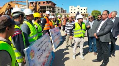 رئيسا جهازي الفيوم الجديدة وبدر يتفقدان معدات وسيارات الطوارئ لمجابهة الأزمات