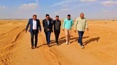 رئيس جهاز العبور الجديدة يتابع سير العمل في ملف التقنين بالمدينة