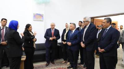 وزير التعليم العالي ومحافظ السويس يفتتحون عددًا من المشروعات التعليمية بجامعة السويس