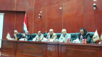 مسئولو الإسكان يلتقون ممثلي الشركات المنفذة للمشروعات السكنية بمدينة بدر