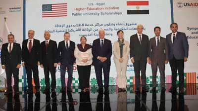 وزير التعليم العالي يشهد توقيع بروتوكولات لتأسيس مراكز لخدمة الطلاب ذوي الإعاقة