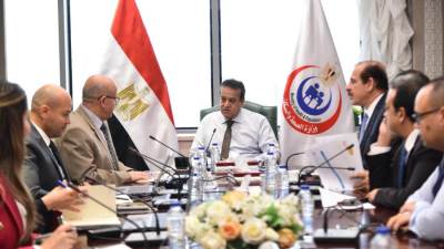 وزير الصحة يستعرض مع ممثل منظمة الصحة العالمية سبل التعاون